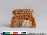 藏品(排灣族木梳)的圖片